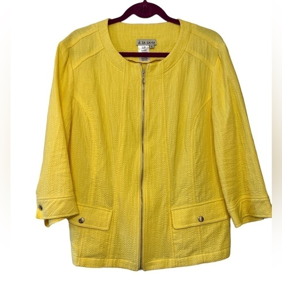 À la cart jacket with matching tank XL - Picture 8 of 13